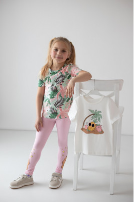 Комплект для дівчаток з 2-х футболок